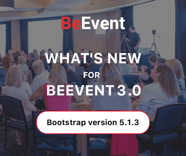 BeEvent - Single or Multiple Events & Conferences HTML5 Template